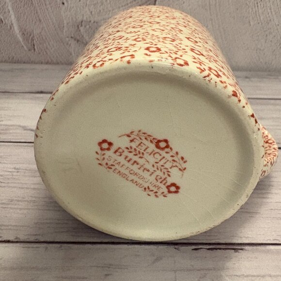 Burleigh Felicity Staffordshire England Mug Pink/White Floral (SKU: 219MI) - Picture 8 of 10